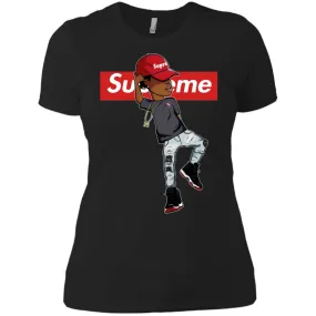 Supreme Marquese Scott T-shirt Women Cotton T-Shirt