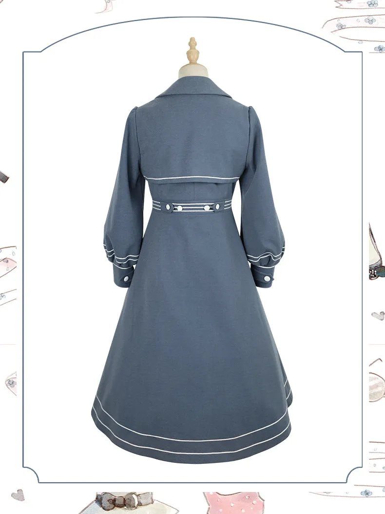 The Book of Lie ~ Elegant Military Style Lolita JSK Dress / Women's Coat by YLF