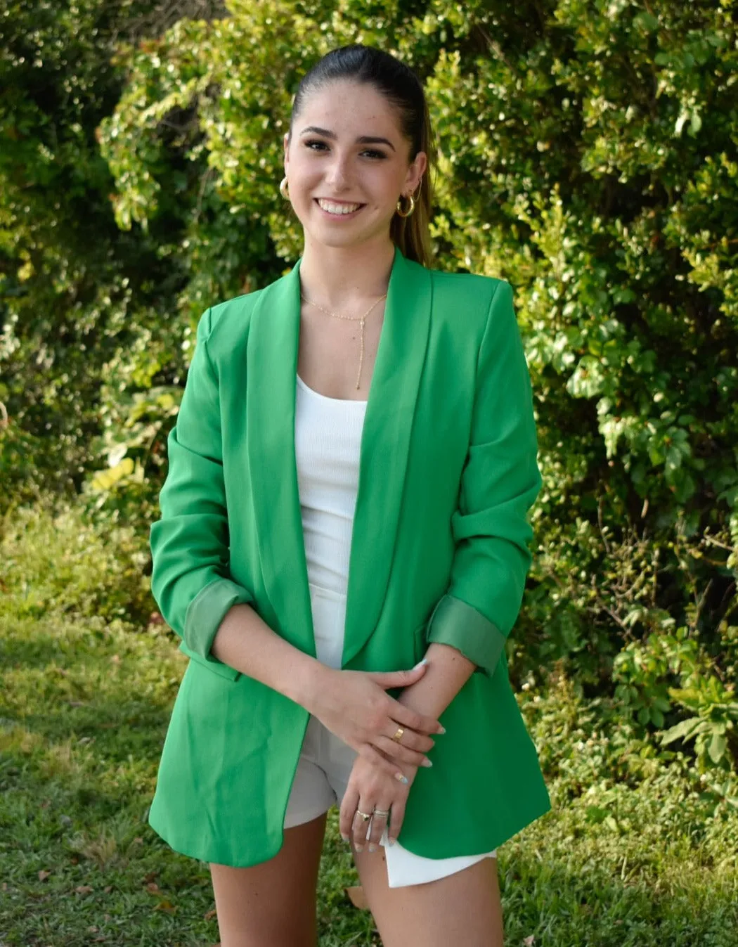 The Colette Blazer- Green