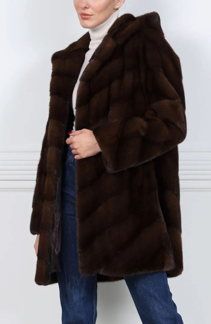 The Flynn Mink Fur Coat