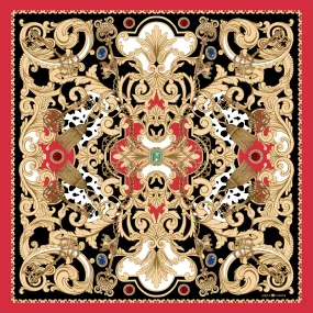 The Jewel & Gem Silk Scarf | 65x65cm [Preorder]