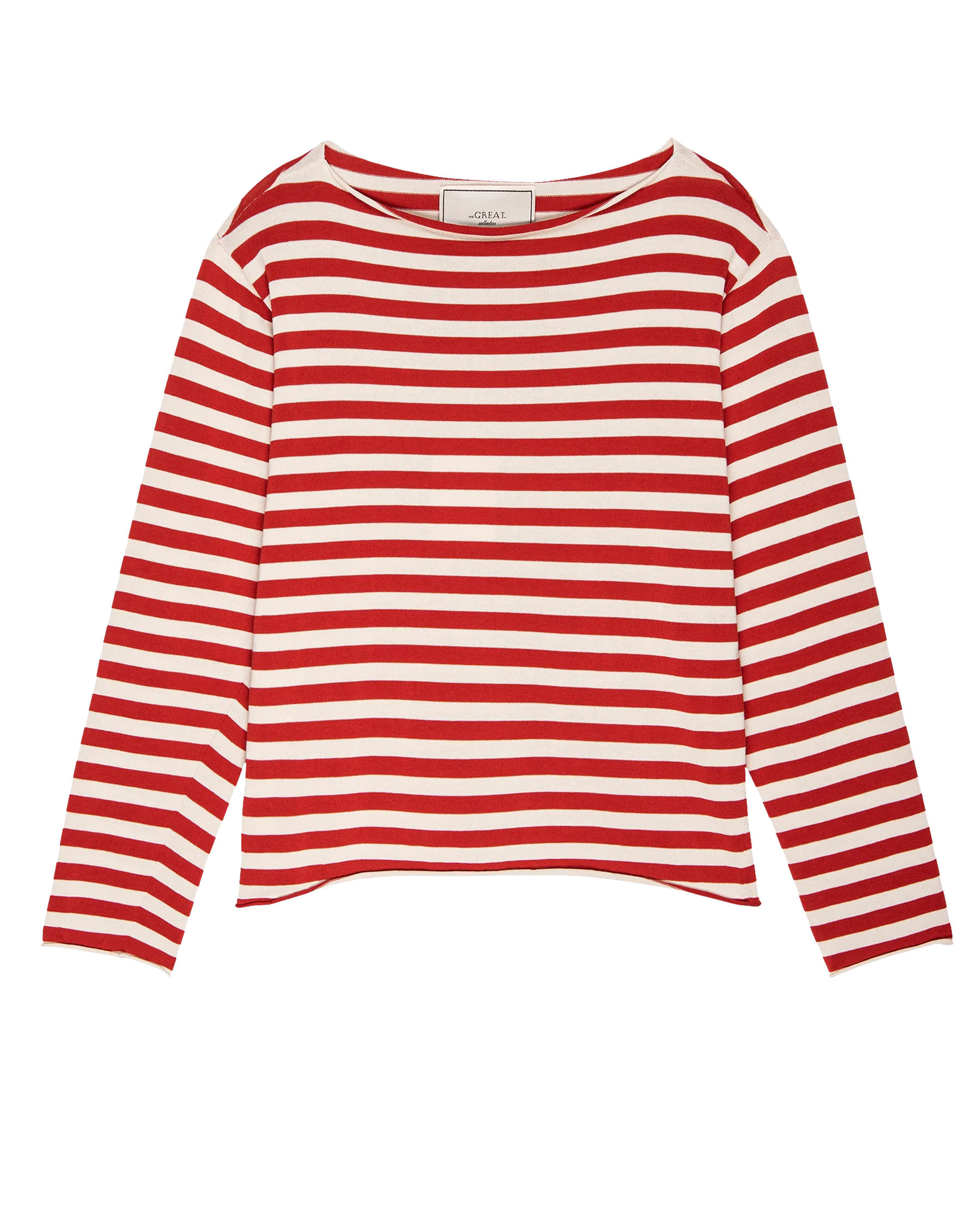 The Sailor Sweater. -- Maple Stripe