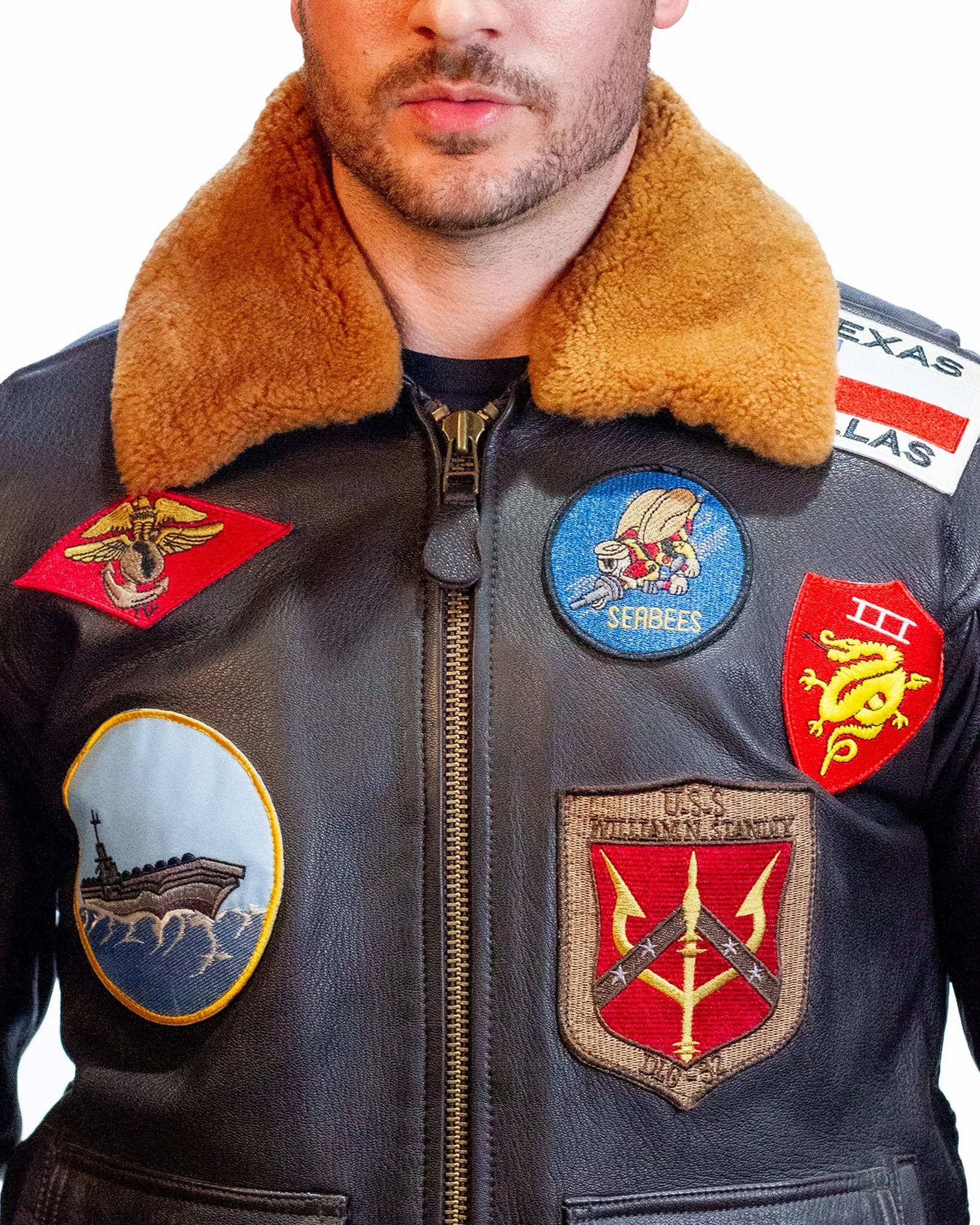 TOP GUN® OFFICIAL SIGNATURE SERIES LEATHER JACKET 1.0