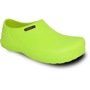 VANGELO Men Slip Resistant Clog CARLISLE Lime