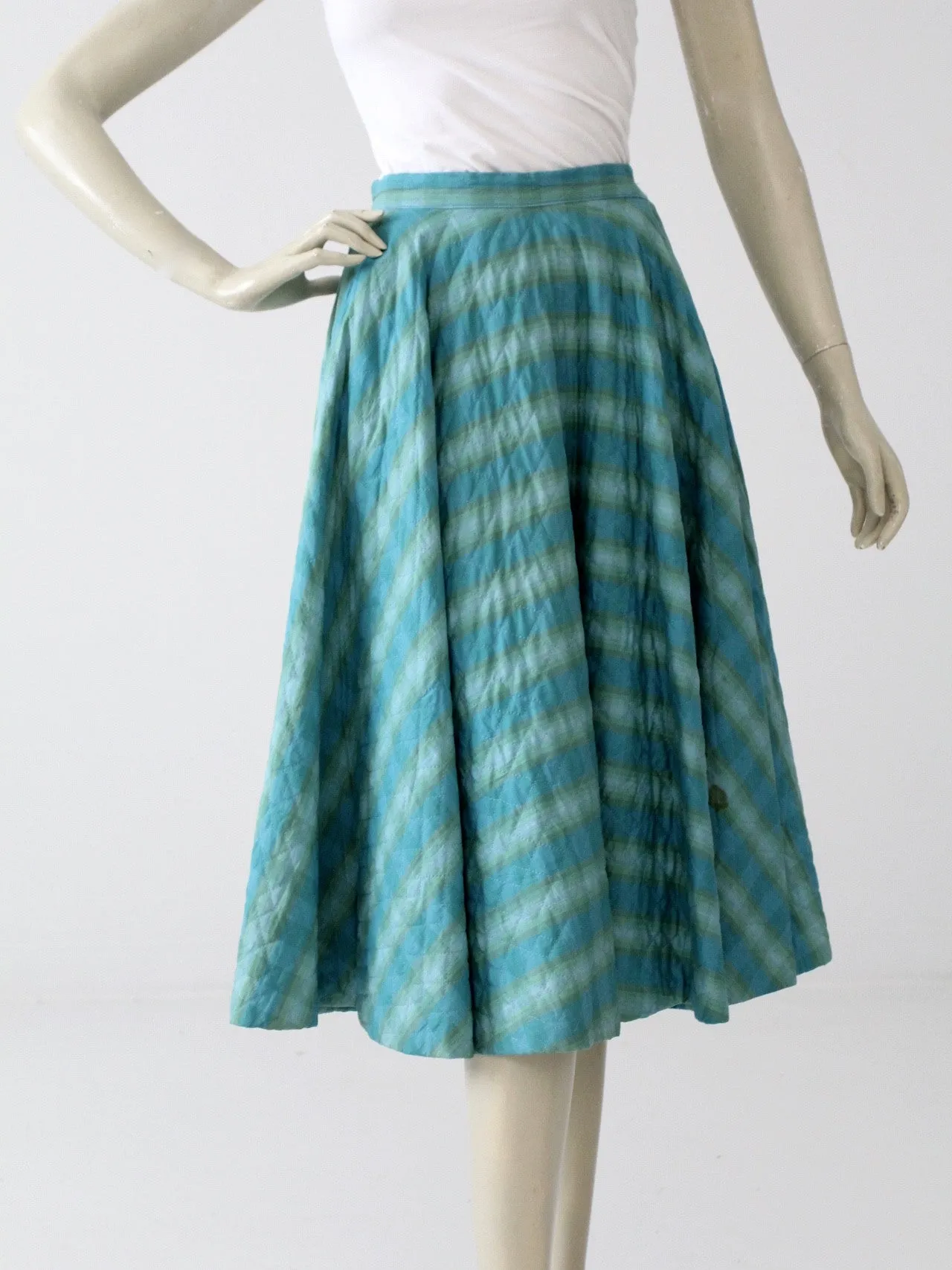 vintage 50s circle skirt