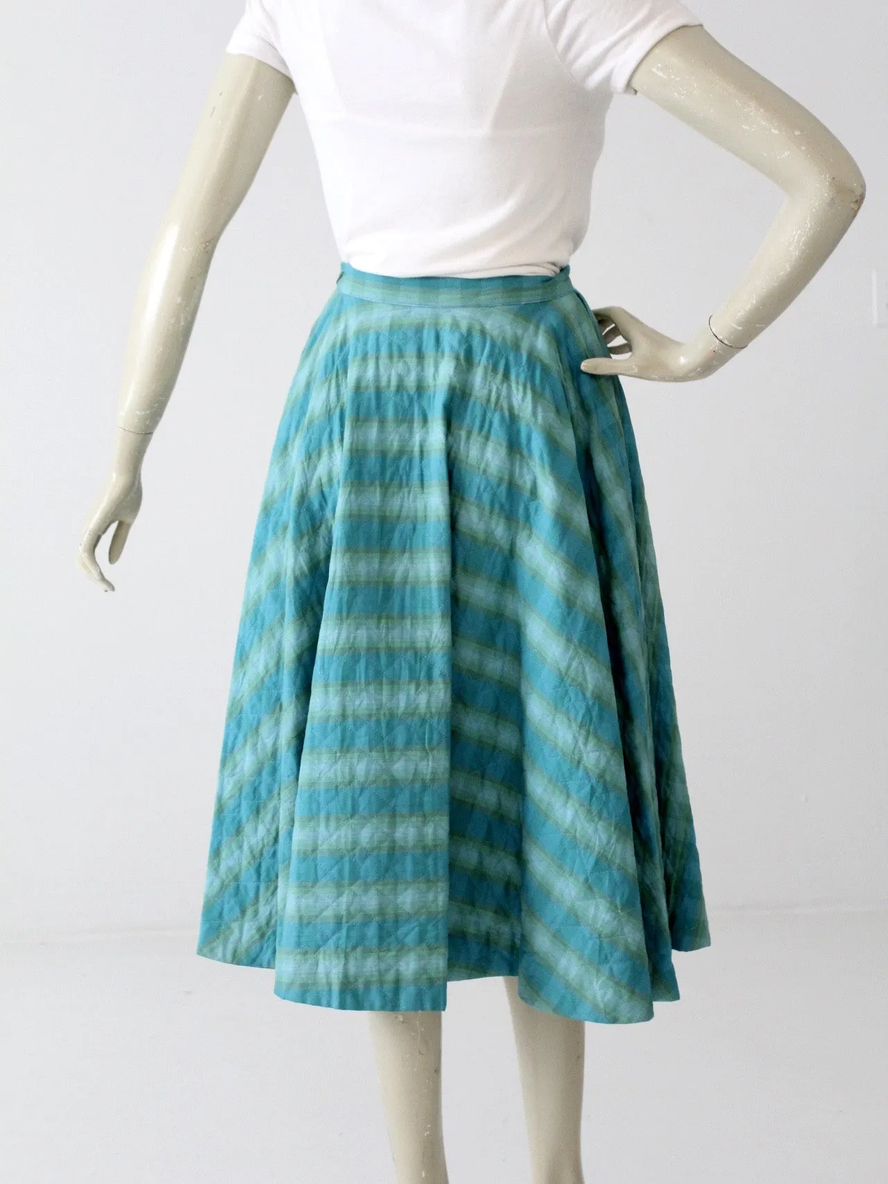 vintage 50s circle skirt