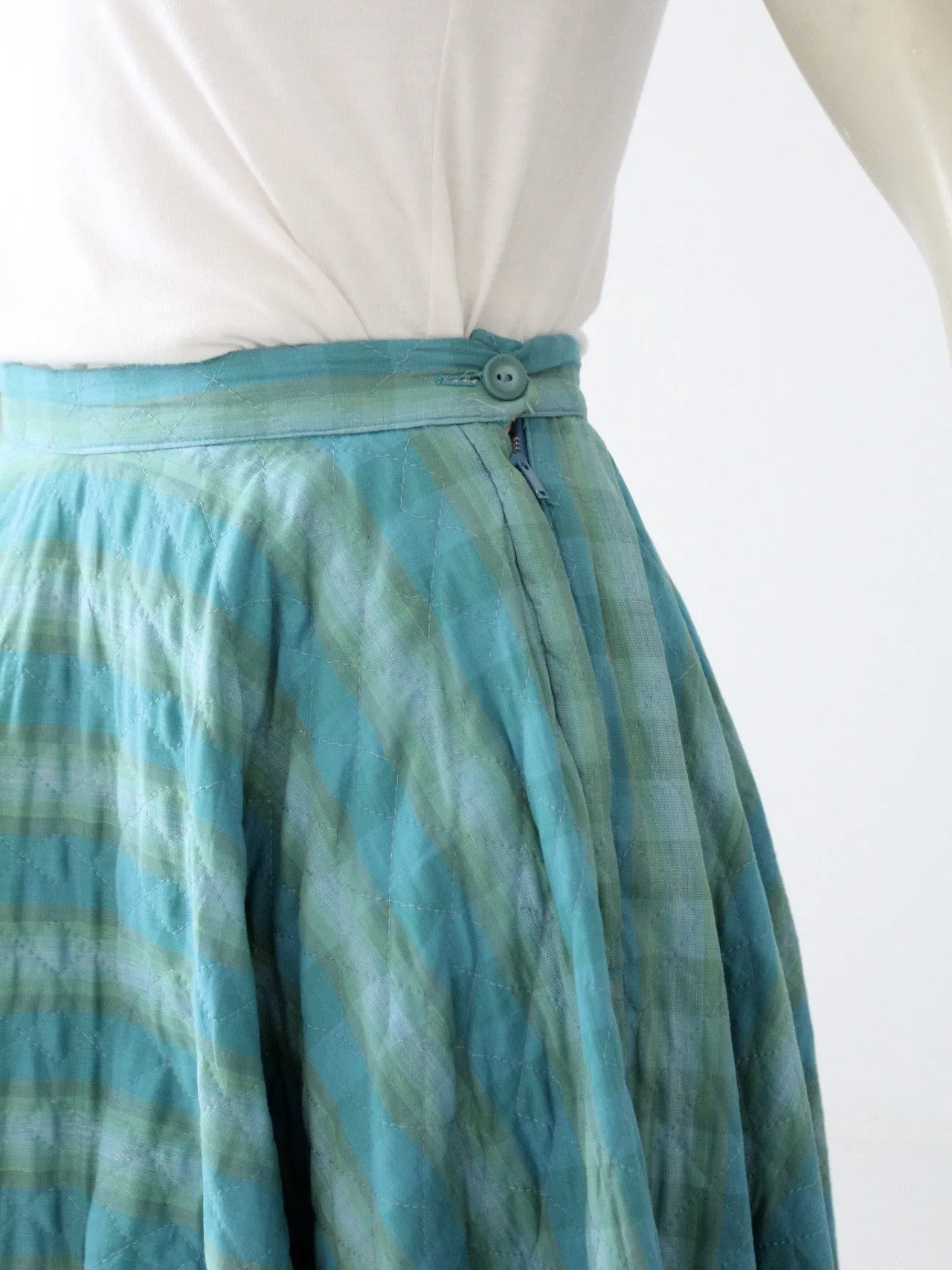 vintage 50s circle skirt