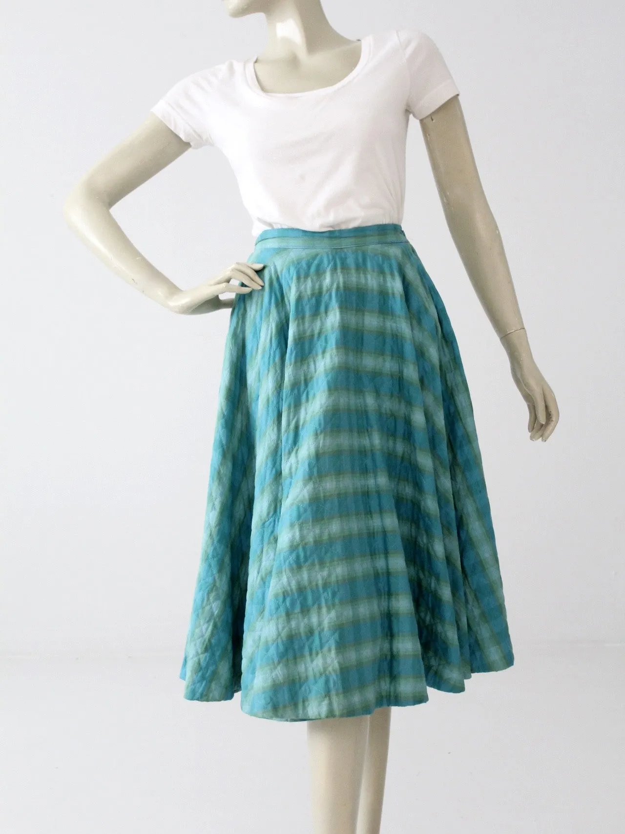 vintage 50s circle skirt