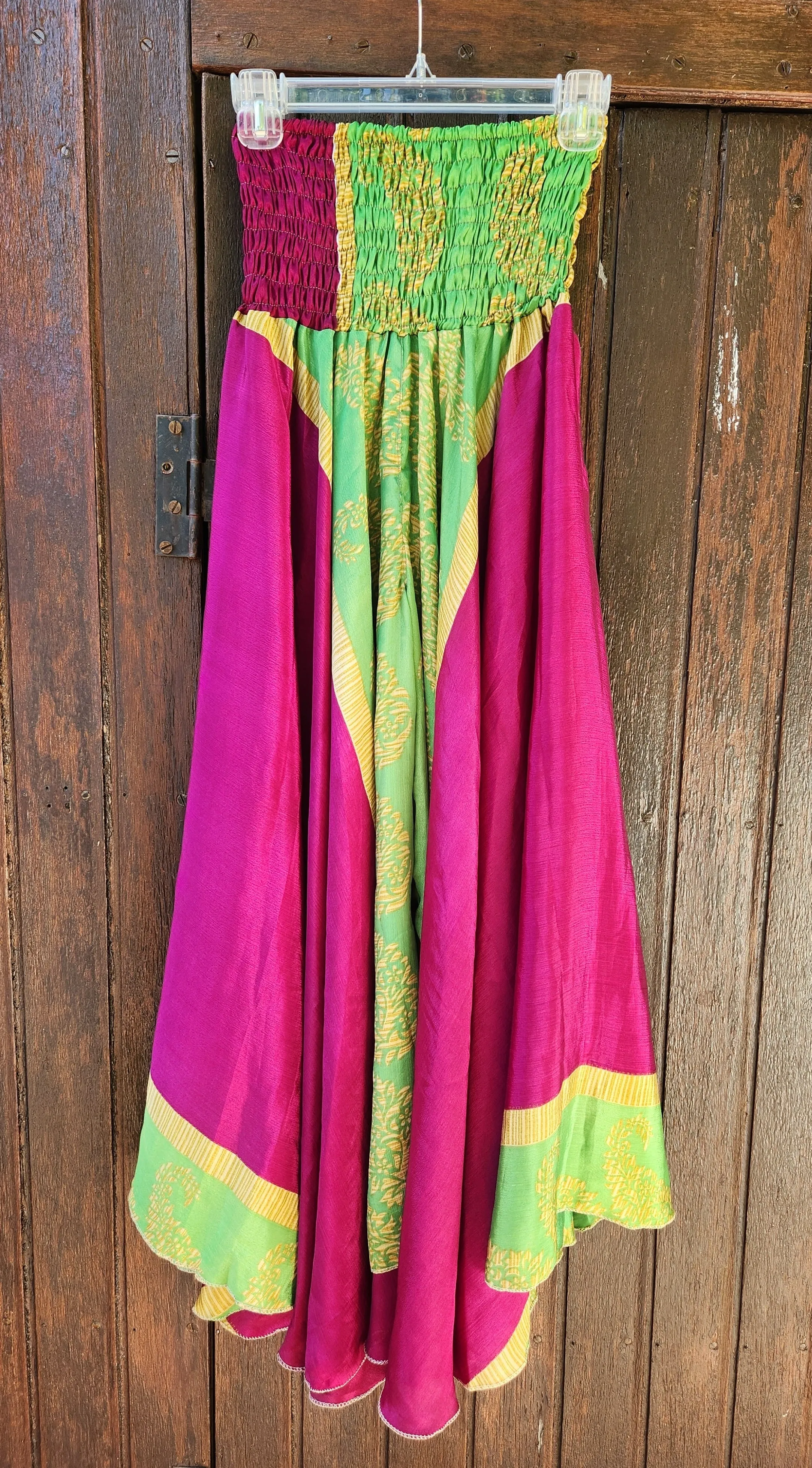 Vintage Silk Palazzo Pants