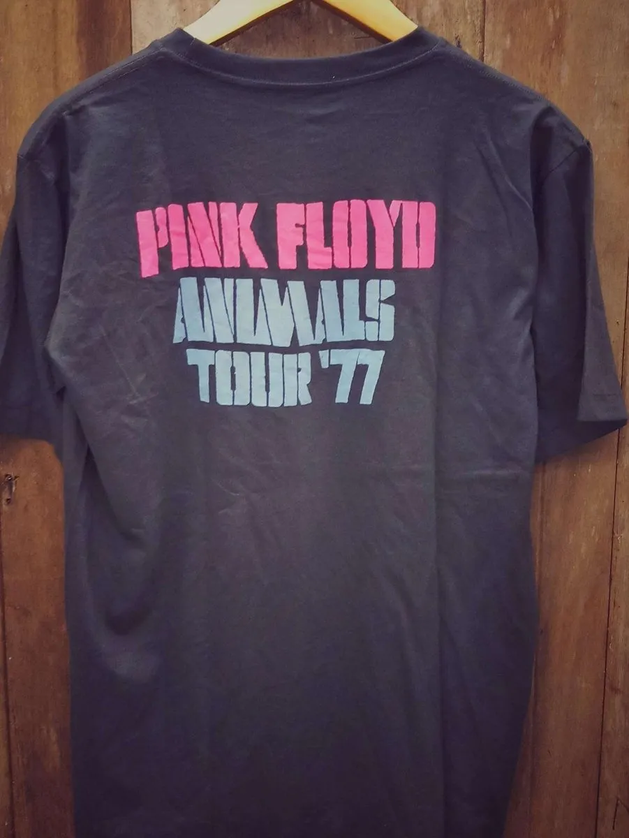 Vintage Tribute: Pink Floyd Animals Tour 1977 T-Shirt – Rock History Revived