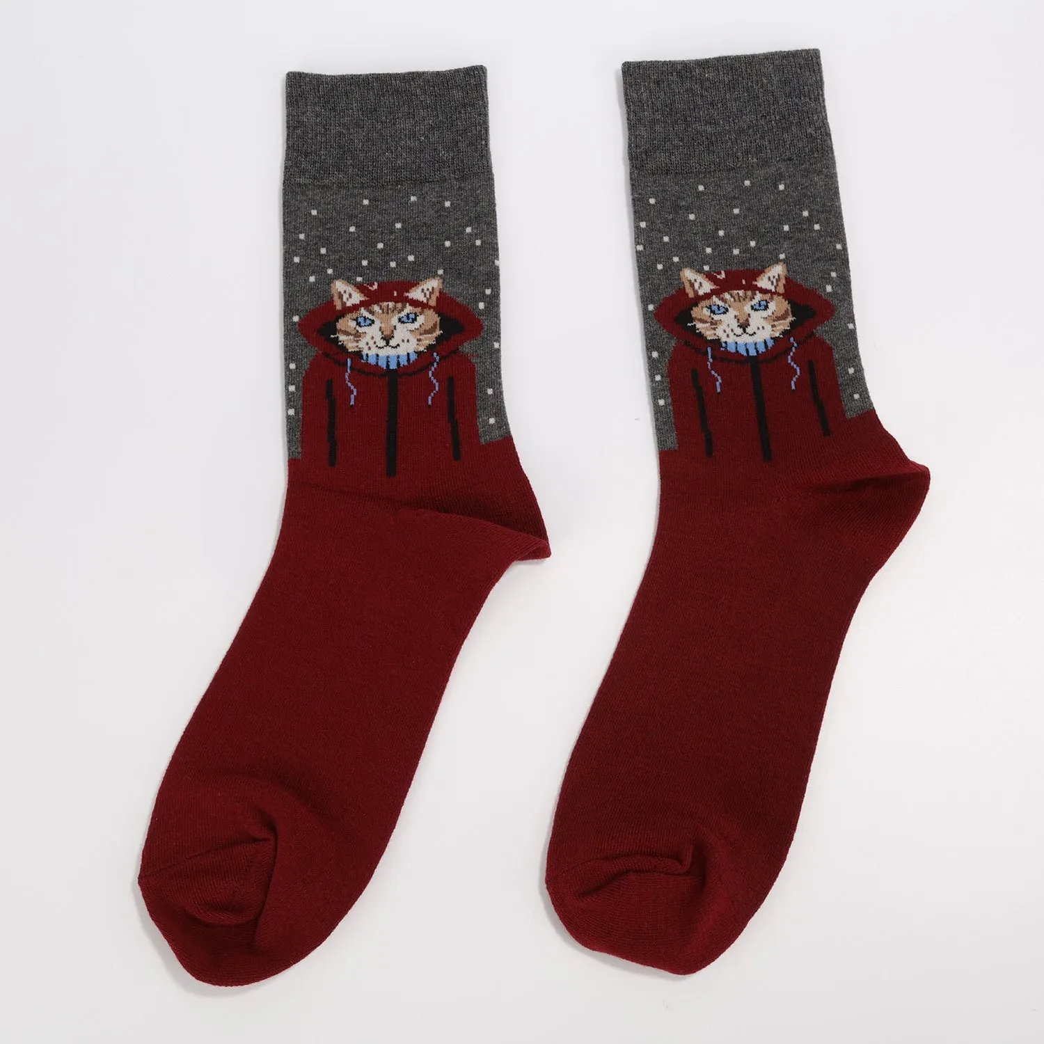 Warm Fun Cat Socks