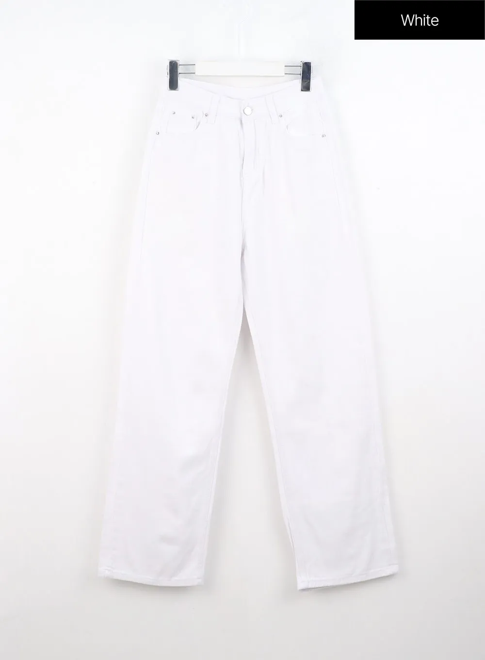 Wide Fit Cotton Trousers OO327