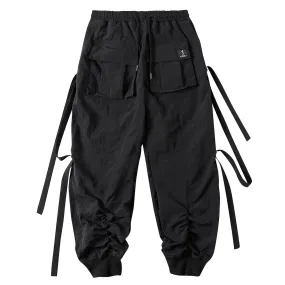 WLS Functional Ribbons Elastic Cargo Pants