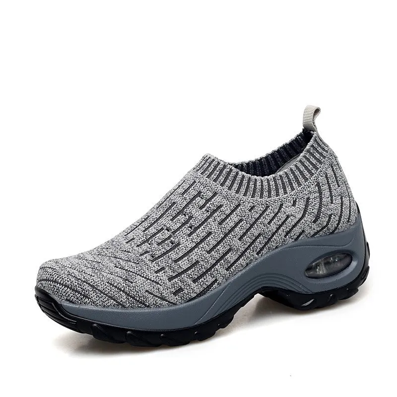 Women's Breathable Air Cushion Leisure Shock Sneakers