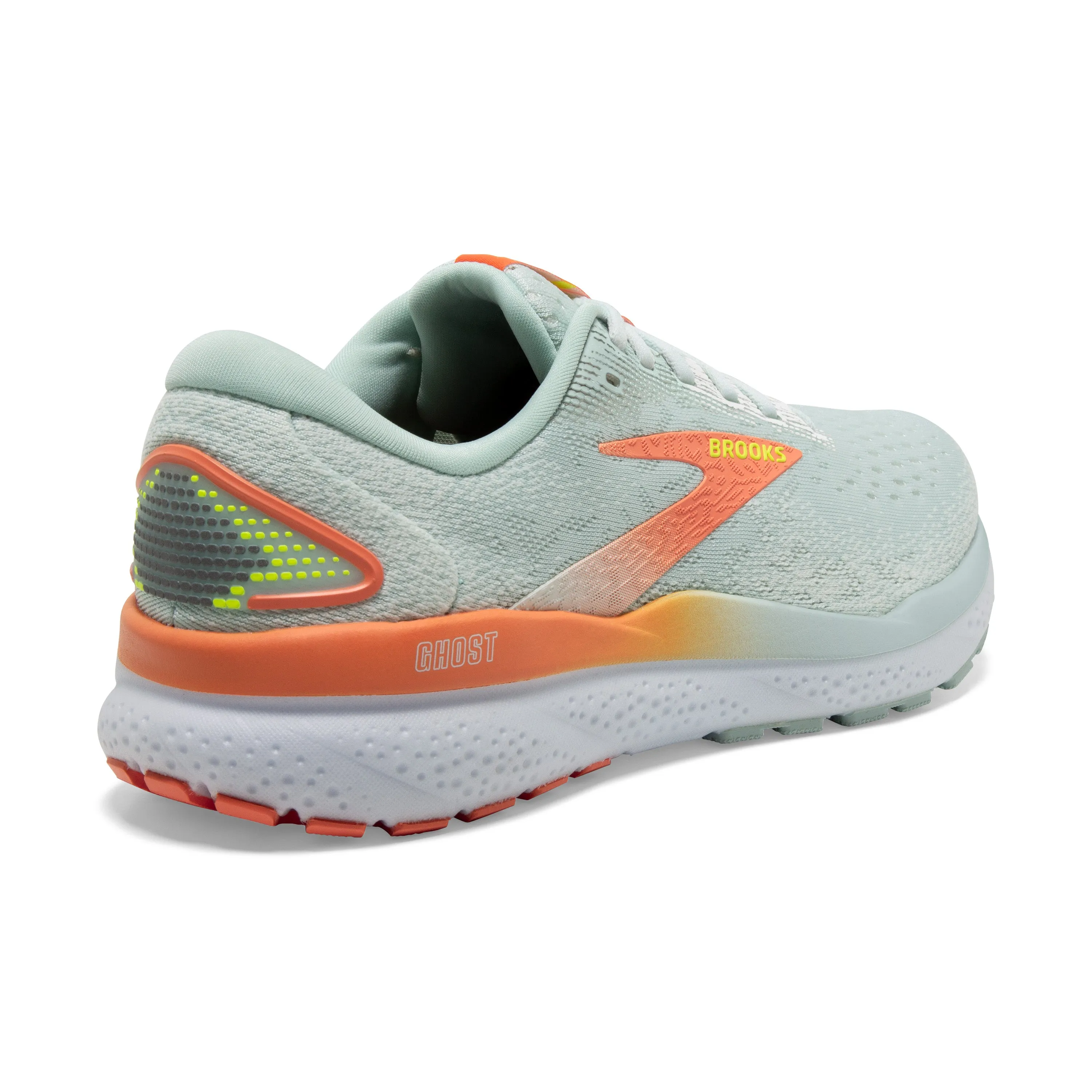 Women's Brooks Ghost 16 Color: Skylight / Coconut / Sunset