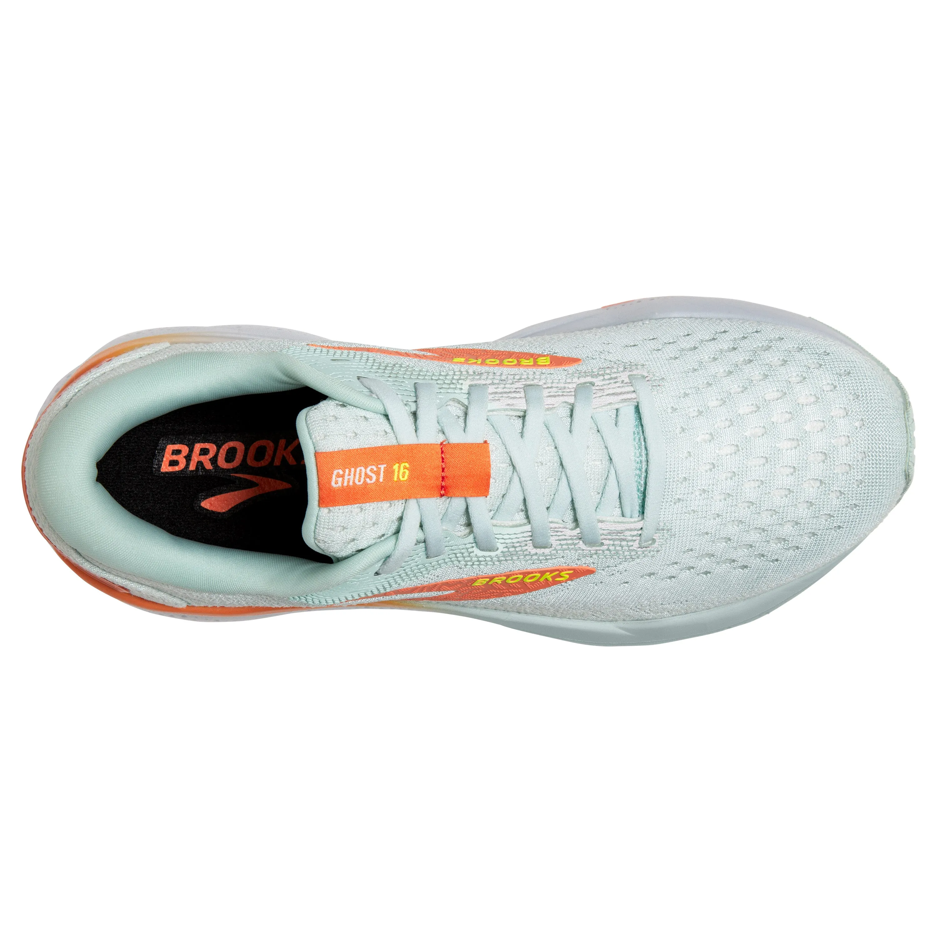 Women's Brooks Ghost 16 Color: Skylight / Coconut / Sunset