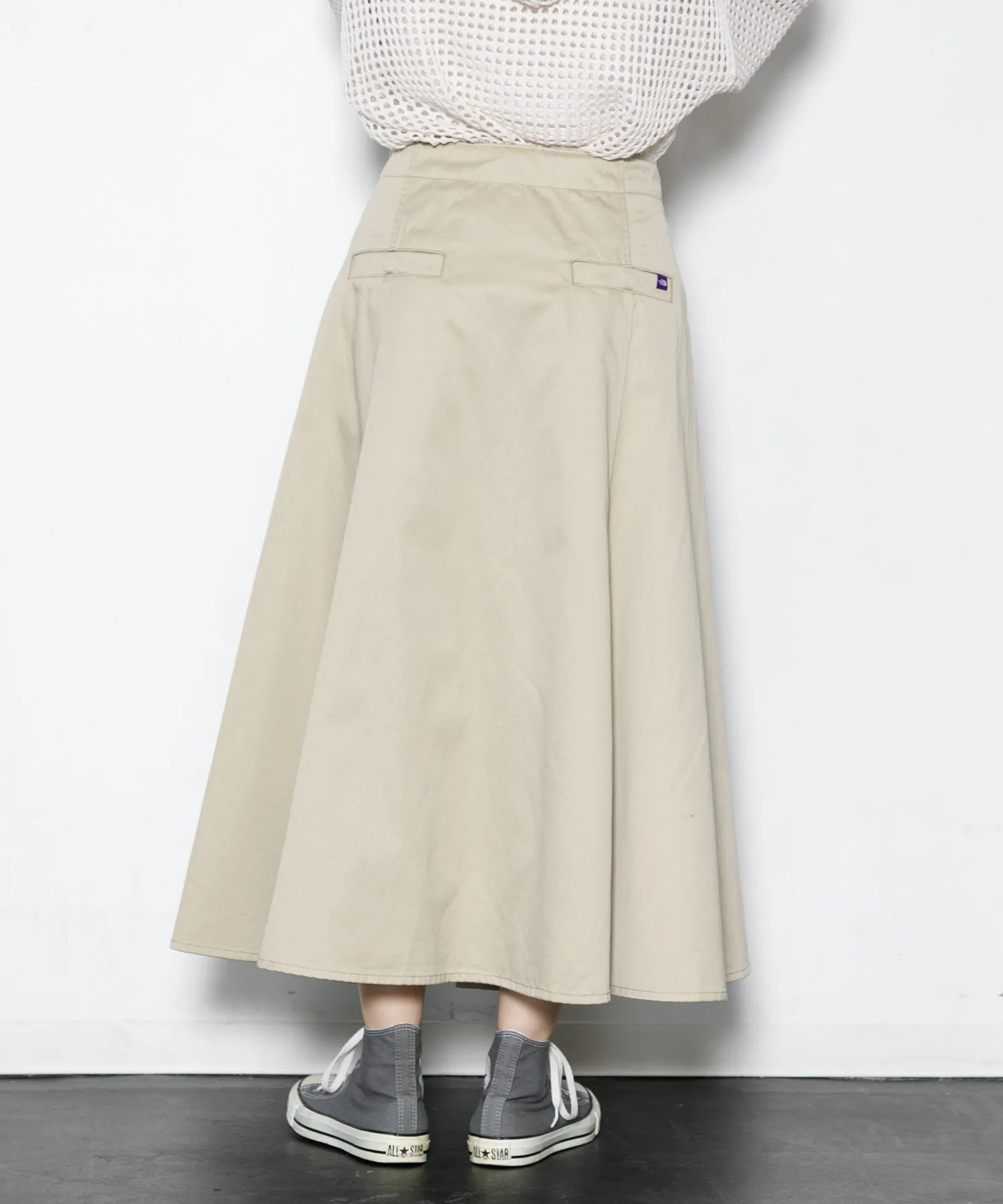 【WOMEN】THE NORTH FACE PURPLE LABEL Chino Flared Field Skirt