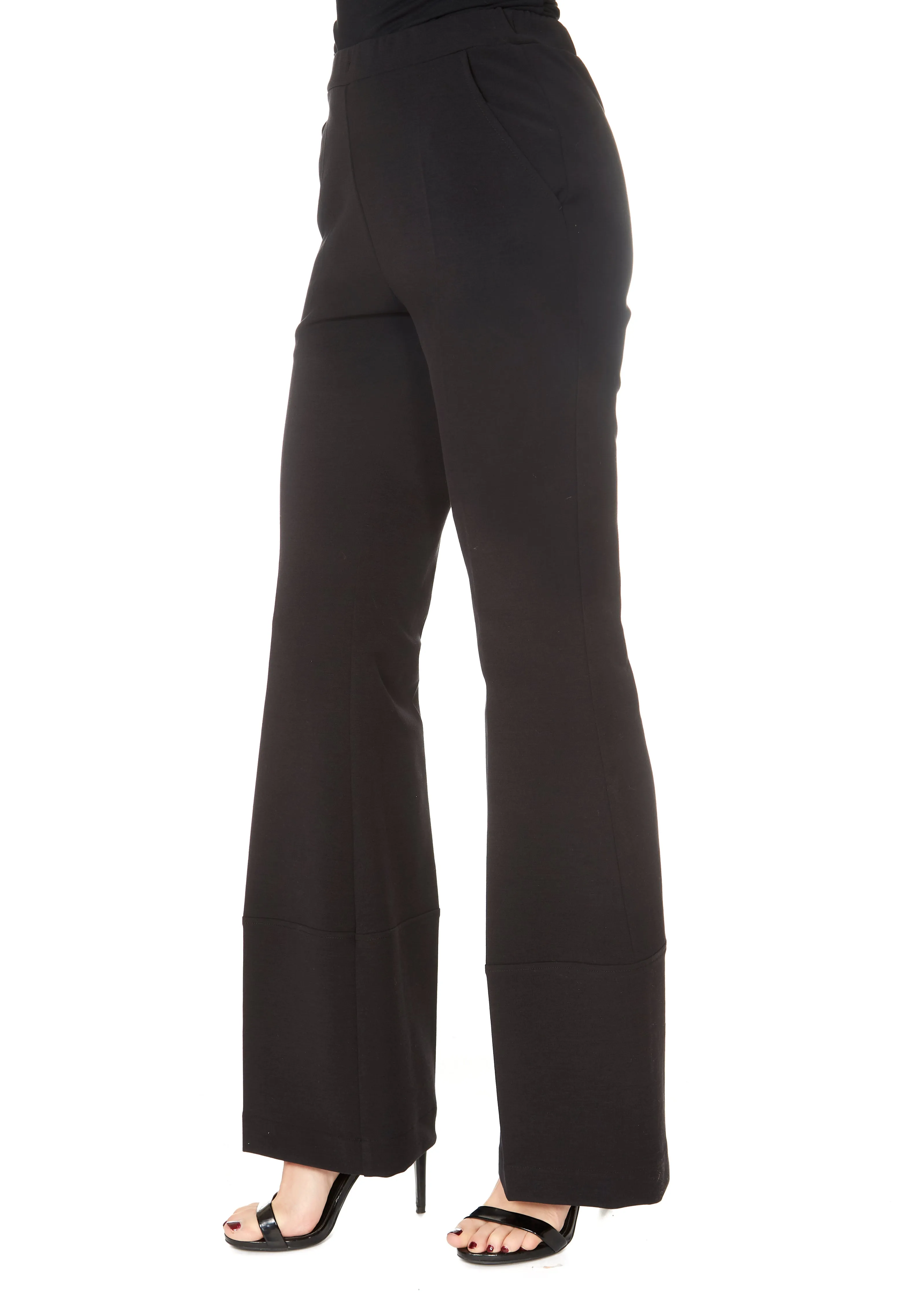 XD Fashion Agif Flare Pants Black